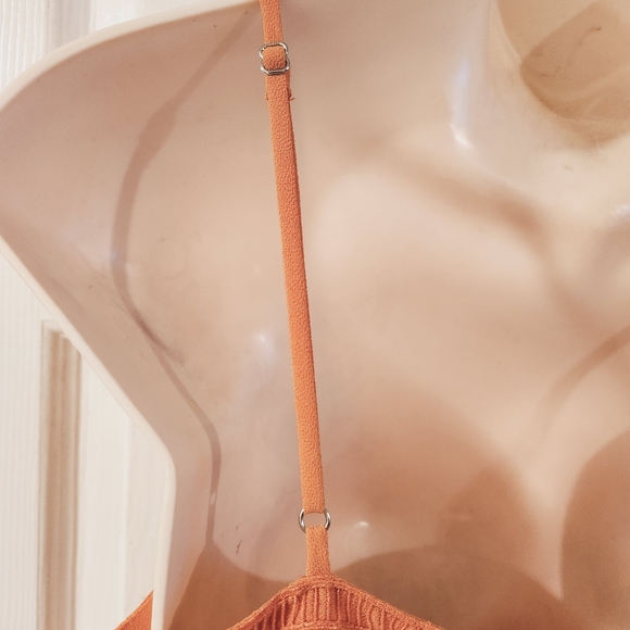 Naked Zebra Wrap Cami Blouse Tank Top Small - Picture 5 of 9